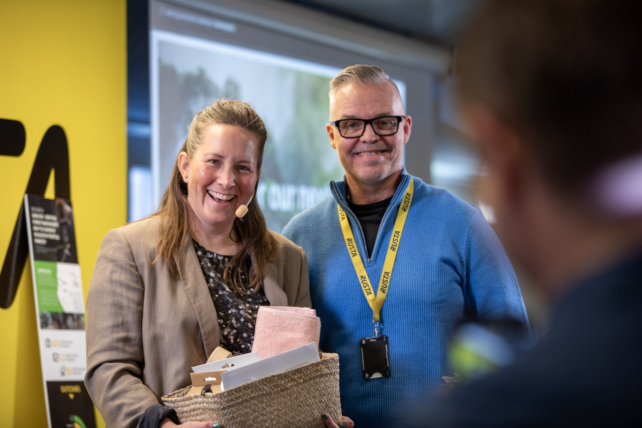 Maria Pohjonen och Jesper Bondesson