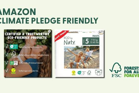 Amazons klimatprogram för produkter som är märkta med olika typer av hållbarhetsmärkningar. 