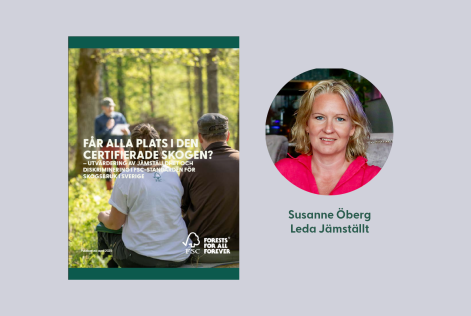 Susanne Öberg, Jämställdhet inom FSC
