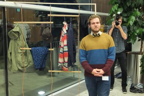 Förra årets vinnare av FSC Design Award 2013 var Adam Holst Hoffbecks.