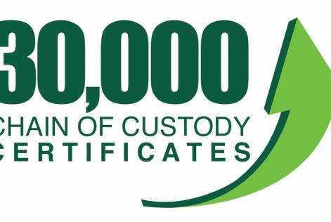 FSC nått 30 000 spårbarhetscertifikat