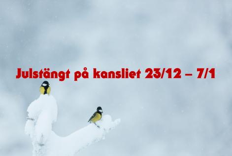 Öppettider under jul och nyår