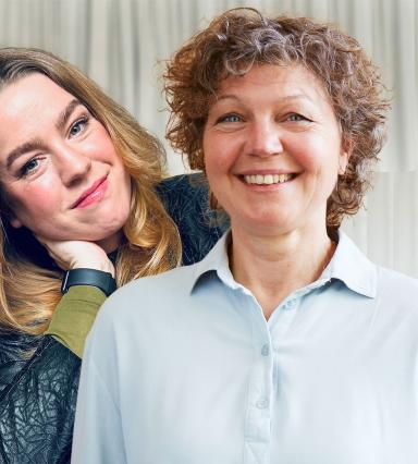 Sarah Nilsson och Stina Olofsdotter
